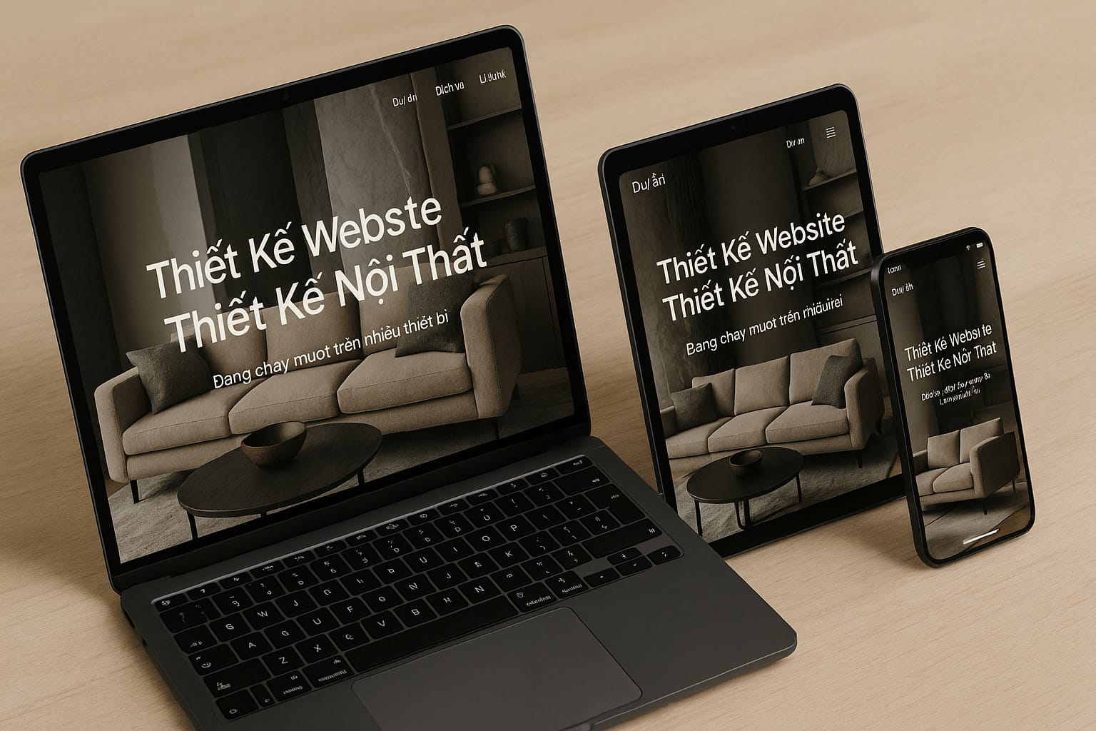 Thiết Kế Website Thiết Kế Nội Thất Chuyên Nghiệp Chuẩn SEO