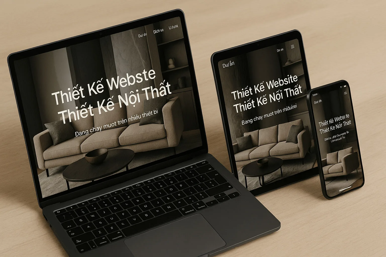 Thiết Kế Website Thiết Kế Nội Thất Chuyên Nghiệp Chuẩn SEO