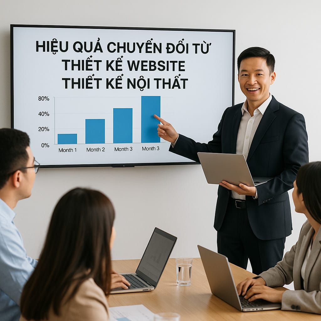 Thiết kế website thiết kế nội thất – Nâng tầm thương hiệu nội thất