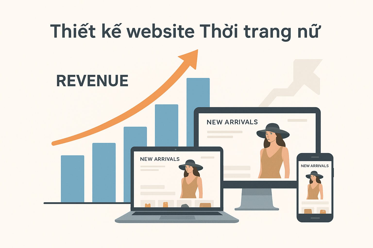Thiết kế Website Thời trang nữ – Thương hiệu tỏa sáng online