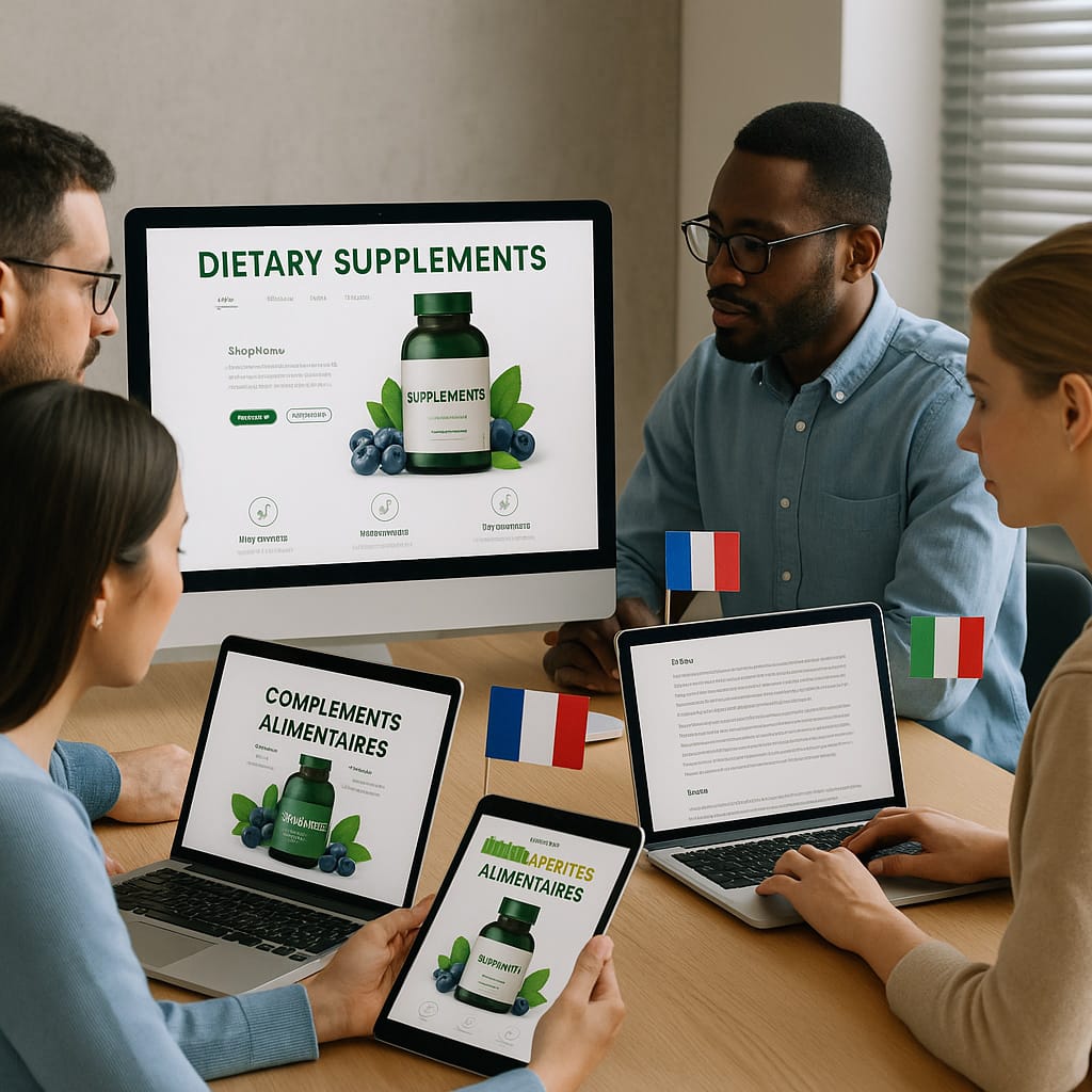 Thiết kế website thực phẩm chức năng – Thương hiệu cho sức khỏe