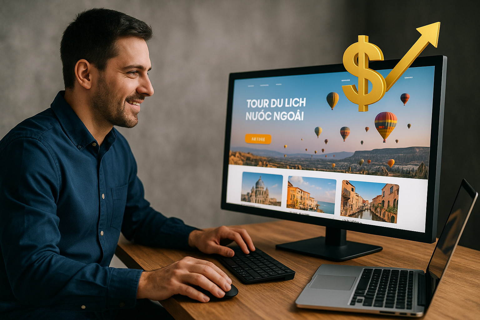 Thiết kế website tour du lịch nước ngoài – Bước để đệm bứt phá