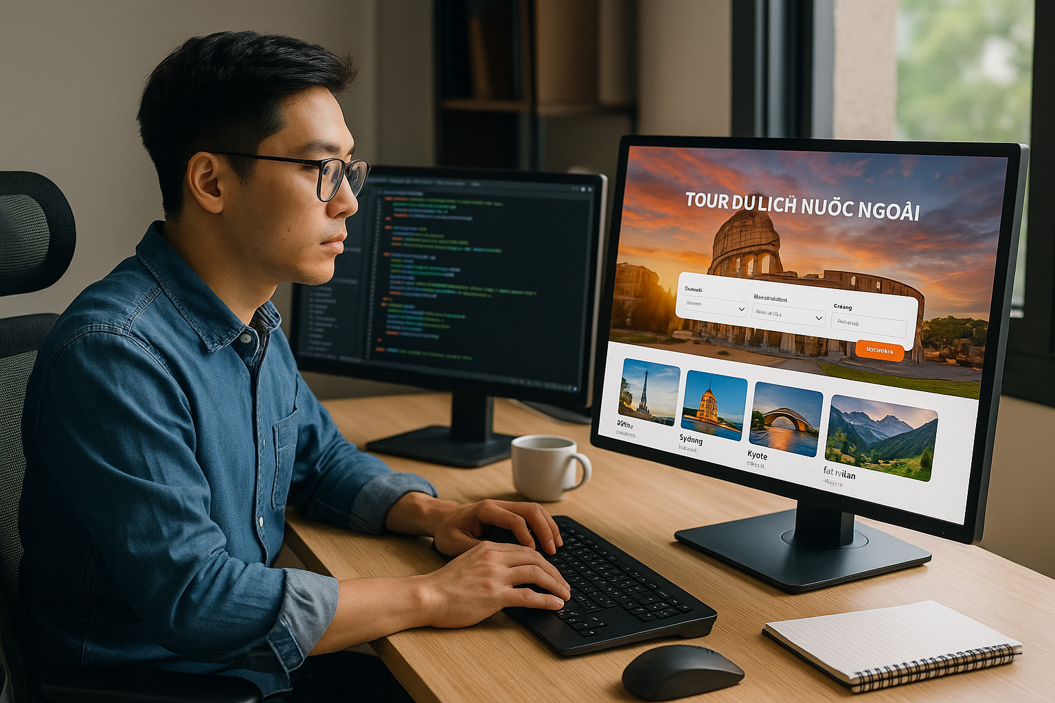 Thiết kế website tour du lịch nước ngoài – Bứt phá doanh thu