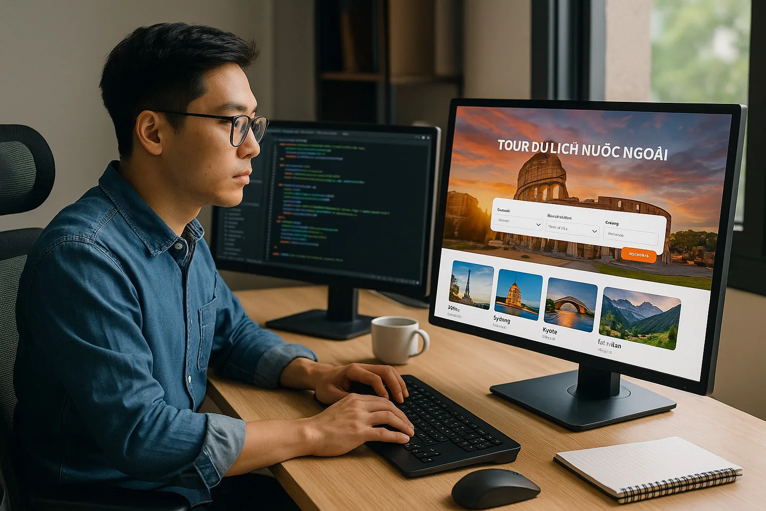 Thiết kế website tour du lịch nước ngoài – Bứt phá doanh thu