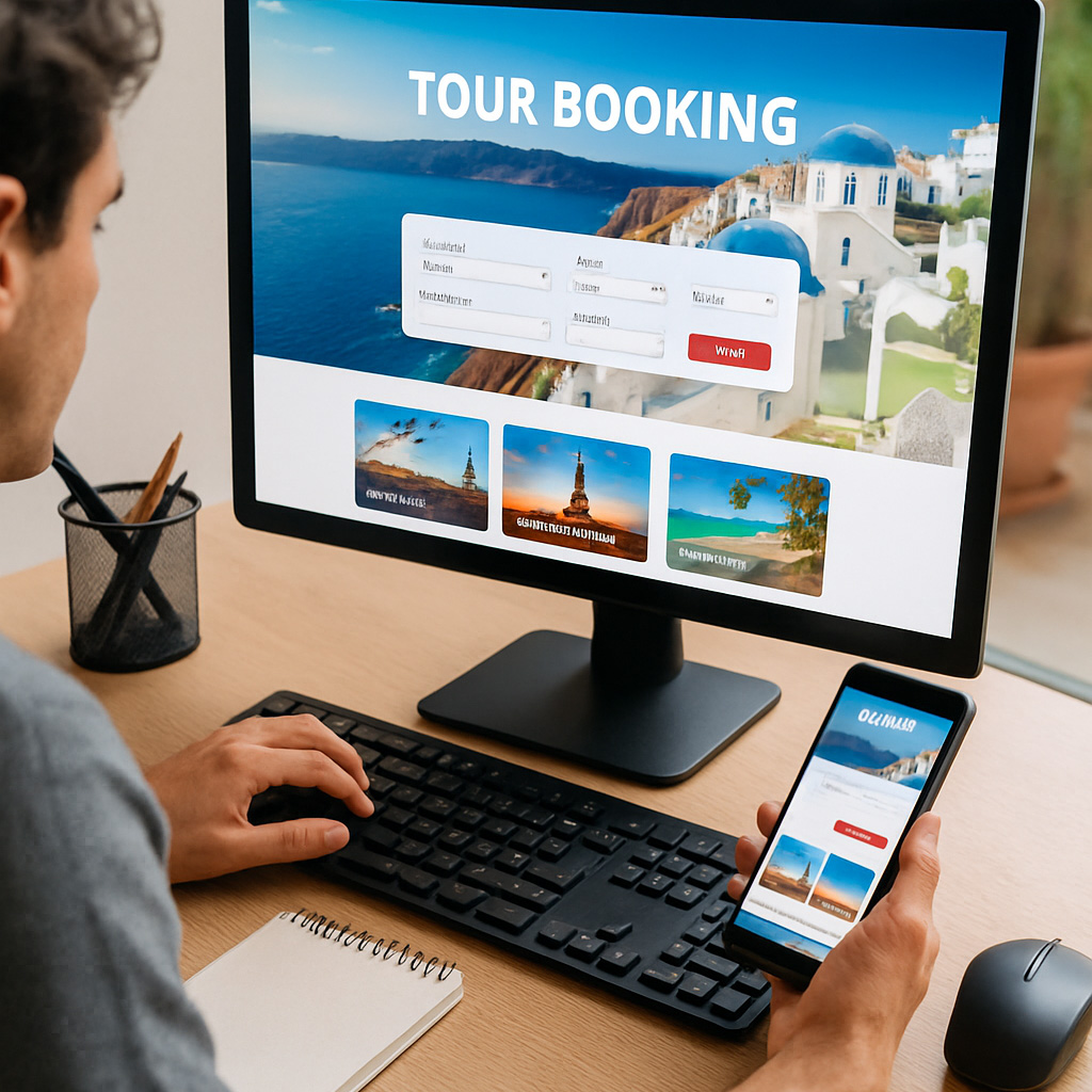 Thiết kế website tour du lịch nước ngoài – Bứt phá doanh thu