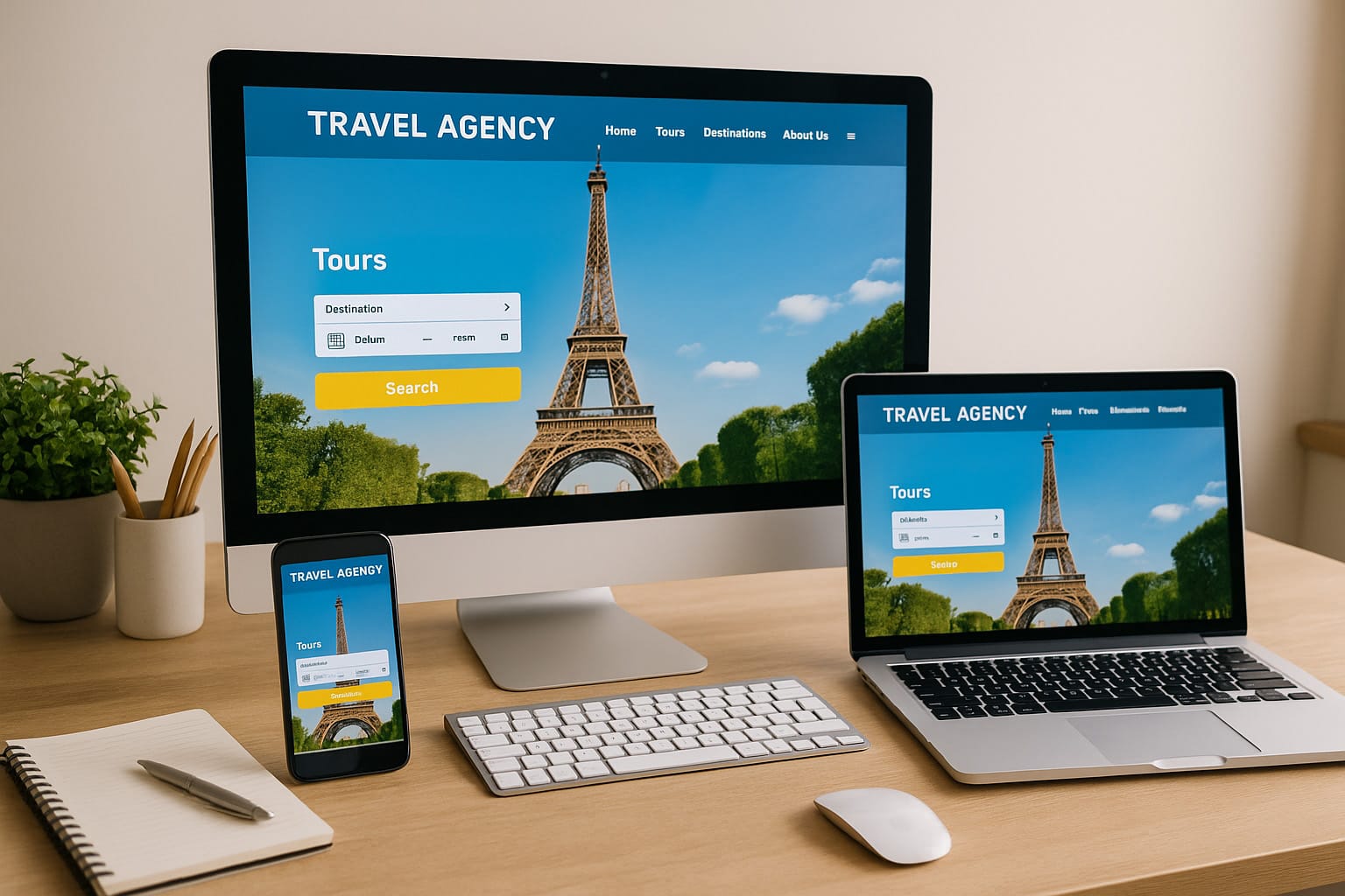 Thiết Kế Website Tour Du Lịch Nước Ngoài – Đưa Thương Hiệu Ra Thế Giới