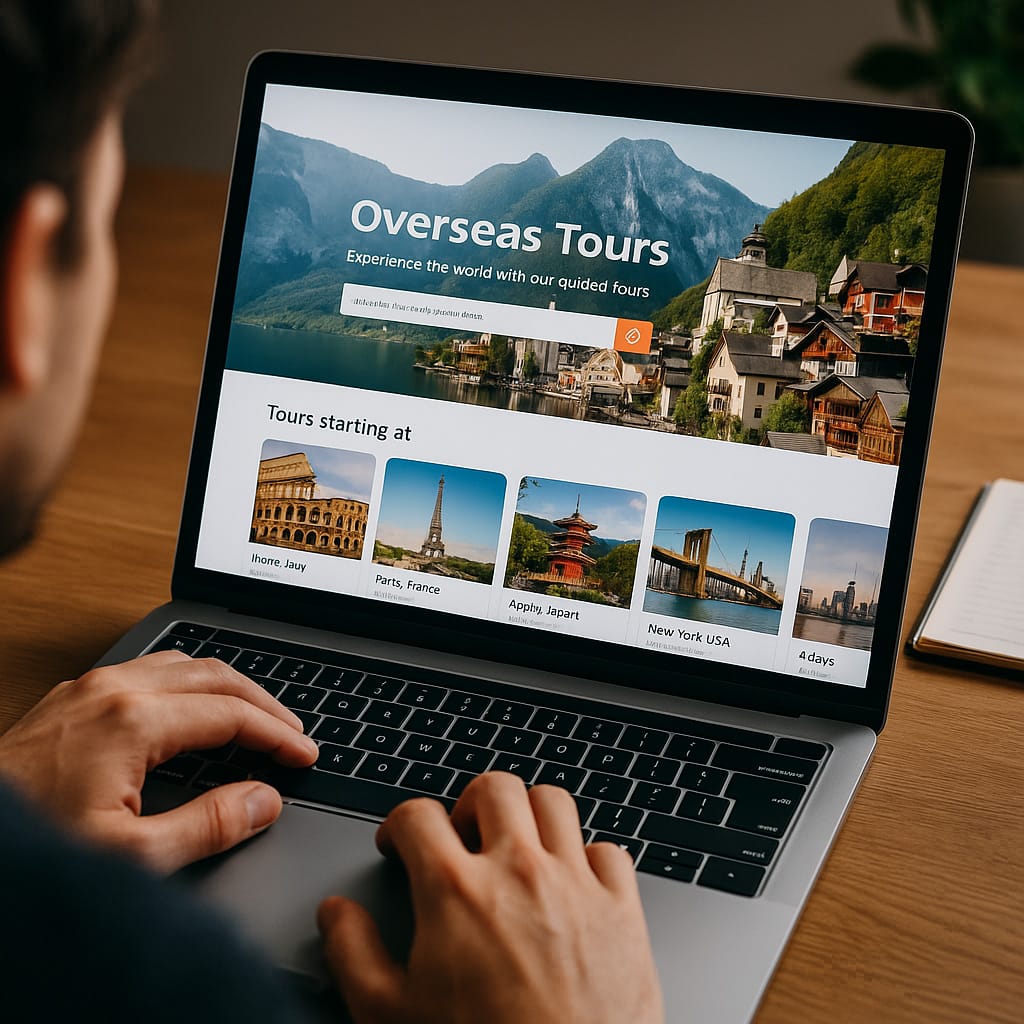 Thiết Kế Website Tour Du Lịch Nước Ngoài – Đưa Thương Hiệu Ra Thế Giới