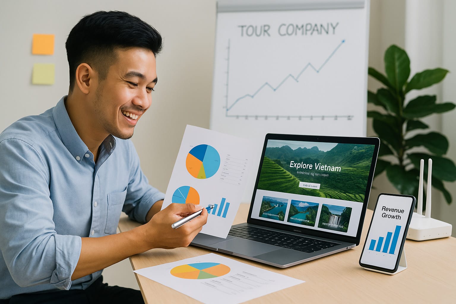 Thiết kế Website Tour Du Lịch Trong Nước – Tăng Doanh Thu Bền Vững
