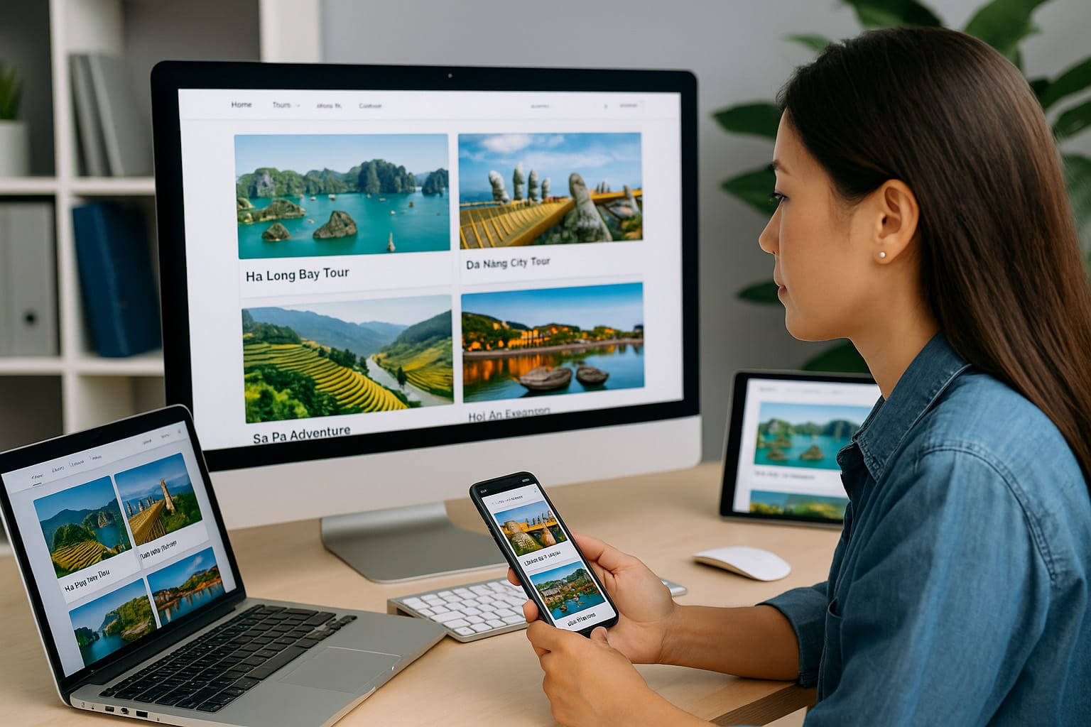 Thiết kế Website Tour Du Lịch Trong Nước – Tăng Doanh Thu Bền Vững