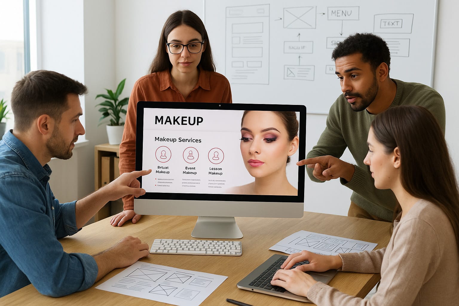 Thiết Kế Website Trang Điểm – Make Up Chuẩn SEO & Đẹp Mắt