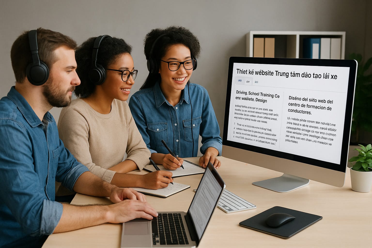 Thiết Kế Website Trung Tâm Đào Tạo Lái Xe Chuẩn SEO