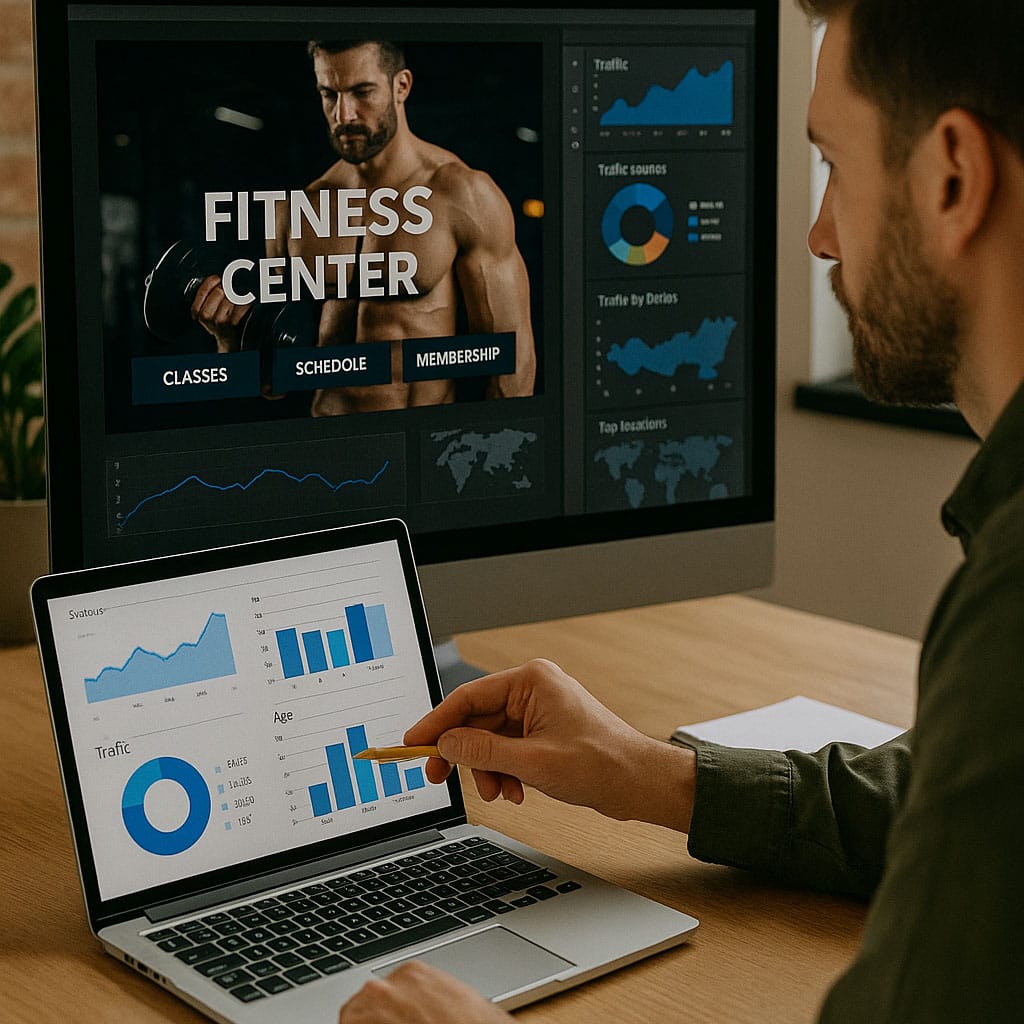 Thiết Kế Website Trung Tâm Tập Thể Hình