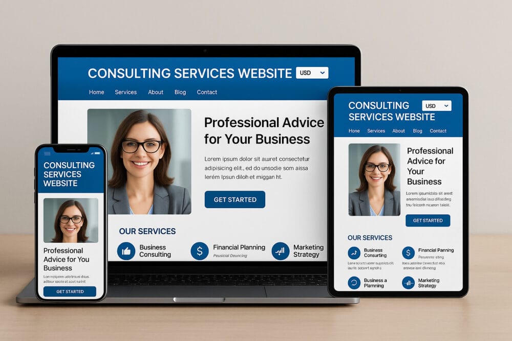 Thiết Kế Website Tư Vấn Dịch Vụ Chuẩn SEO – Tối Ưu Chuyển Đổi