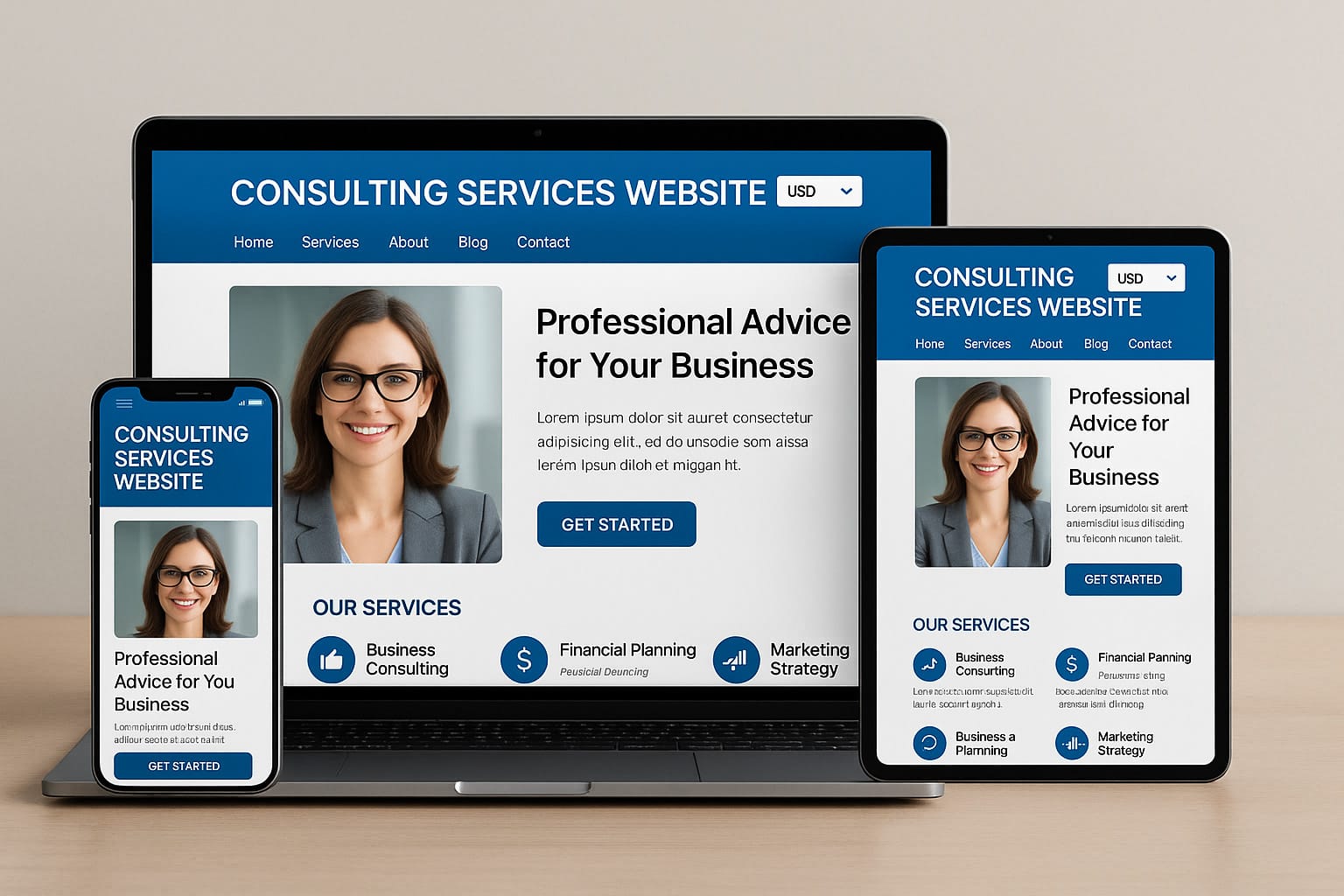Thiết Kế Website Tư Vấn Dịch Vụ Chuẩn SEO – Tối Ưu Chuyển Đổi