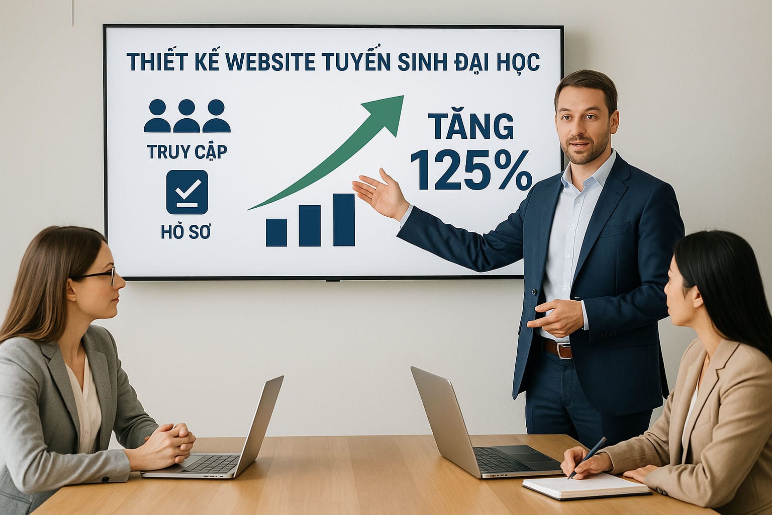 Thiết Kế Website Tuyển Sinh Đại Học | Tăng 300% Hồ Sơ Online