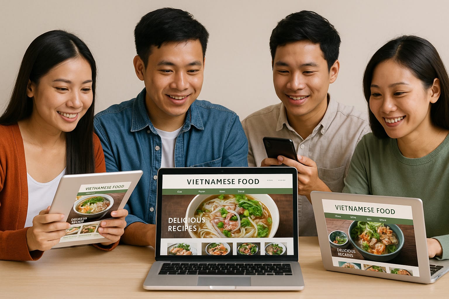 Thiết Kế Website Ẩm Thực Việt | Chuẩn SEO – Tăng Doanh Thu