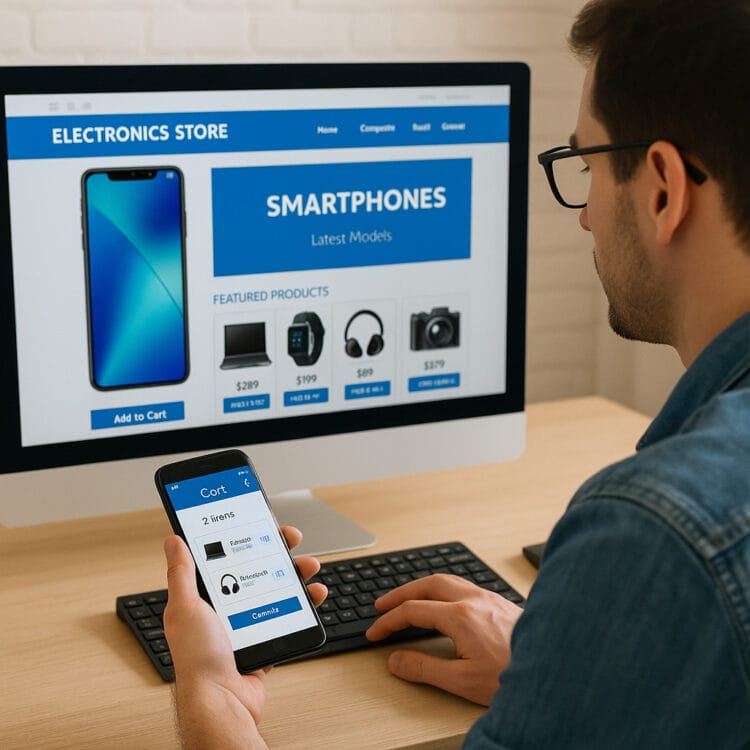 Thiết Kế Website Bán Đồ Điện Tử Chuẩn SEO, Giao Diện Đẹp