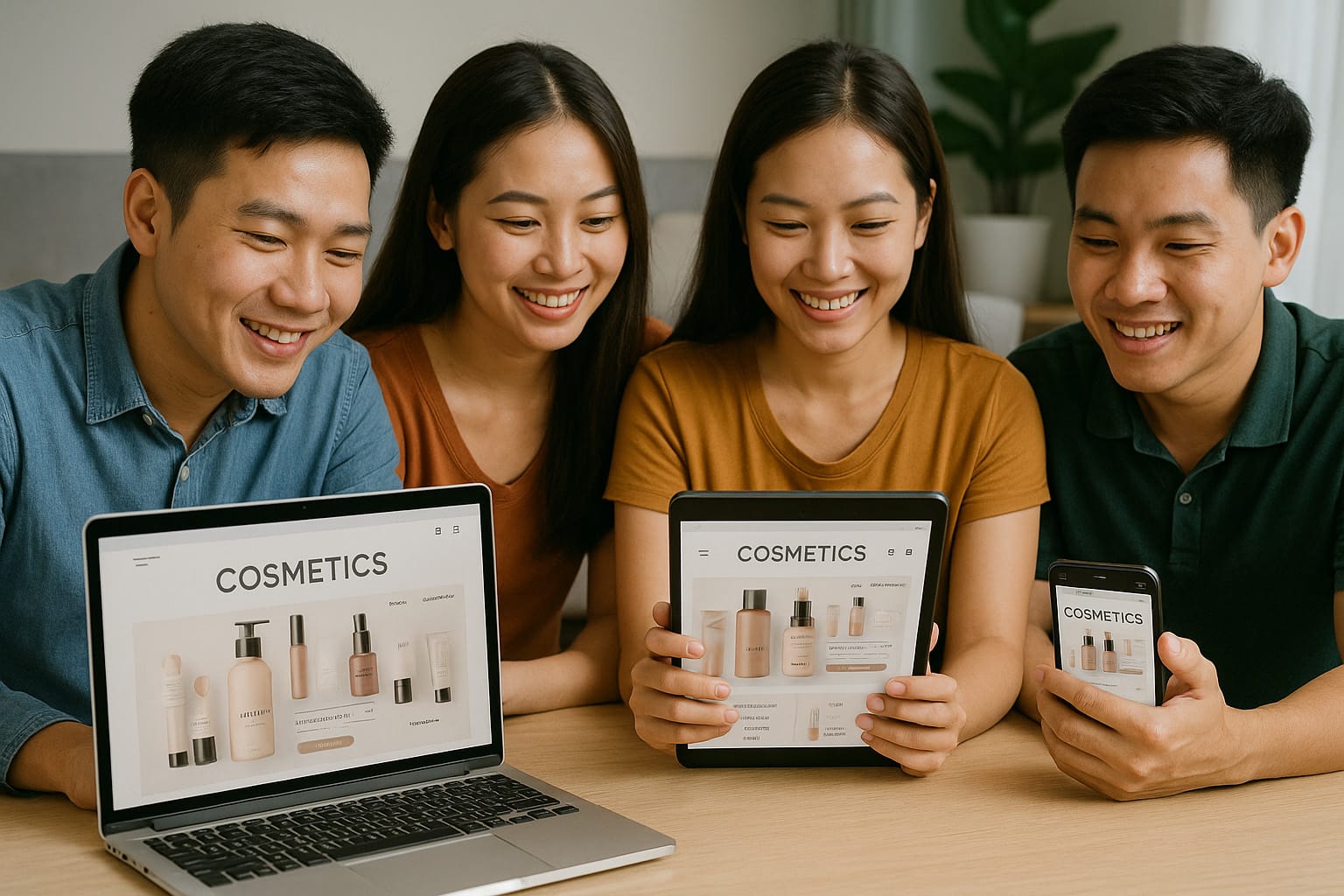 Thiết Kế Website Bán Đồ Mỹ Phẩm Chuẩn SEO – Giao Diện Đẹp