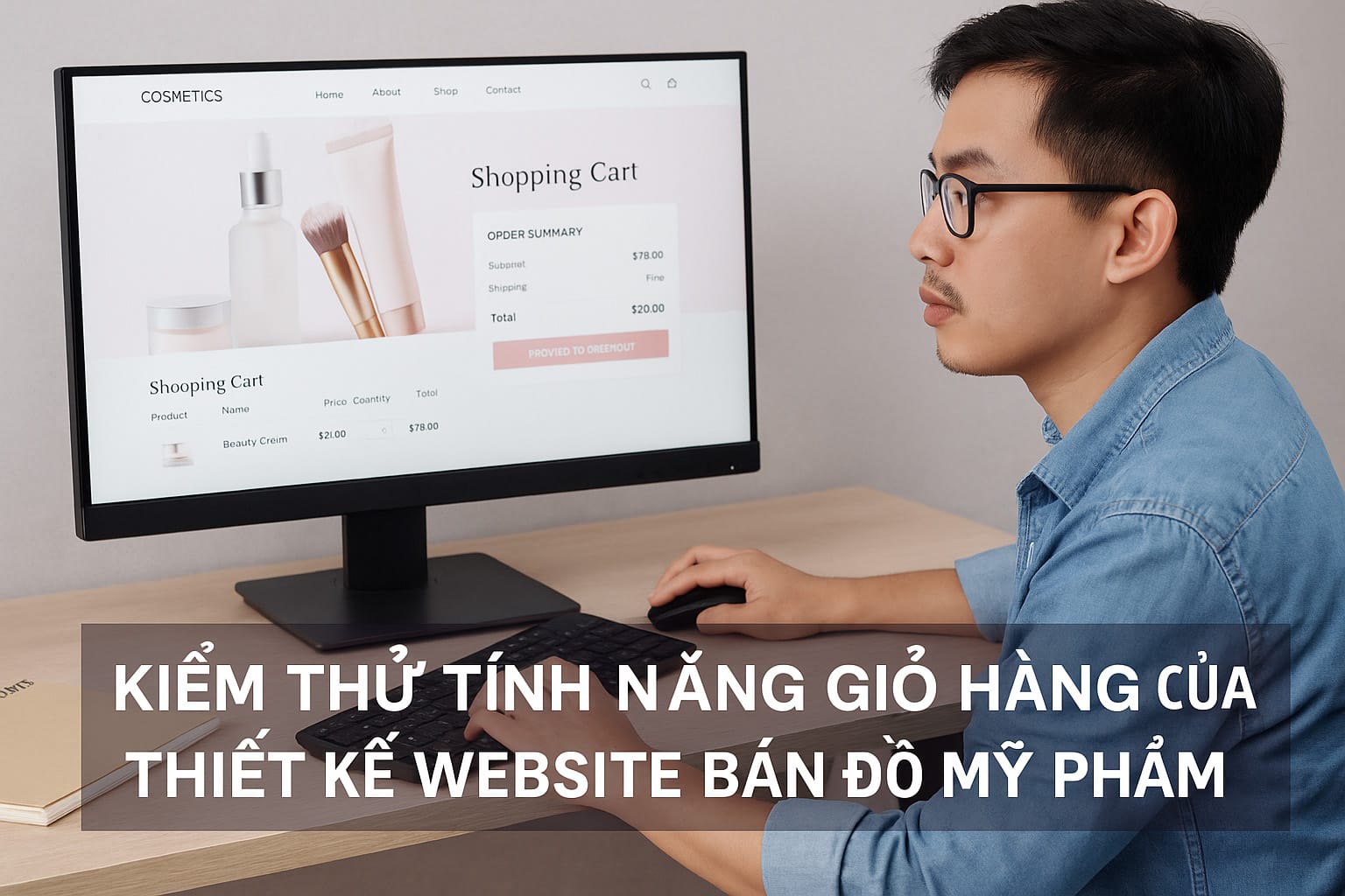 Thiết Kế Website Bán Đồ Mỹ Phẩm Chuẩn SEO – Tăng Doanh Số