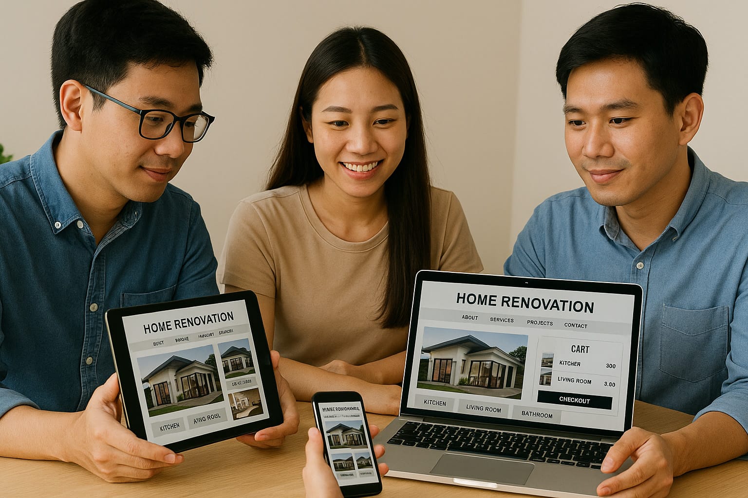 Thiết Kế Website Cải Tạo Nhà Chuẩn SEO | Tăng Khách Hàng Ngay