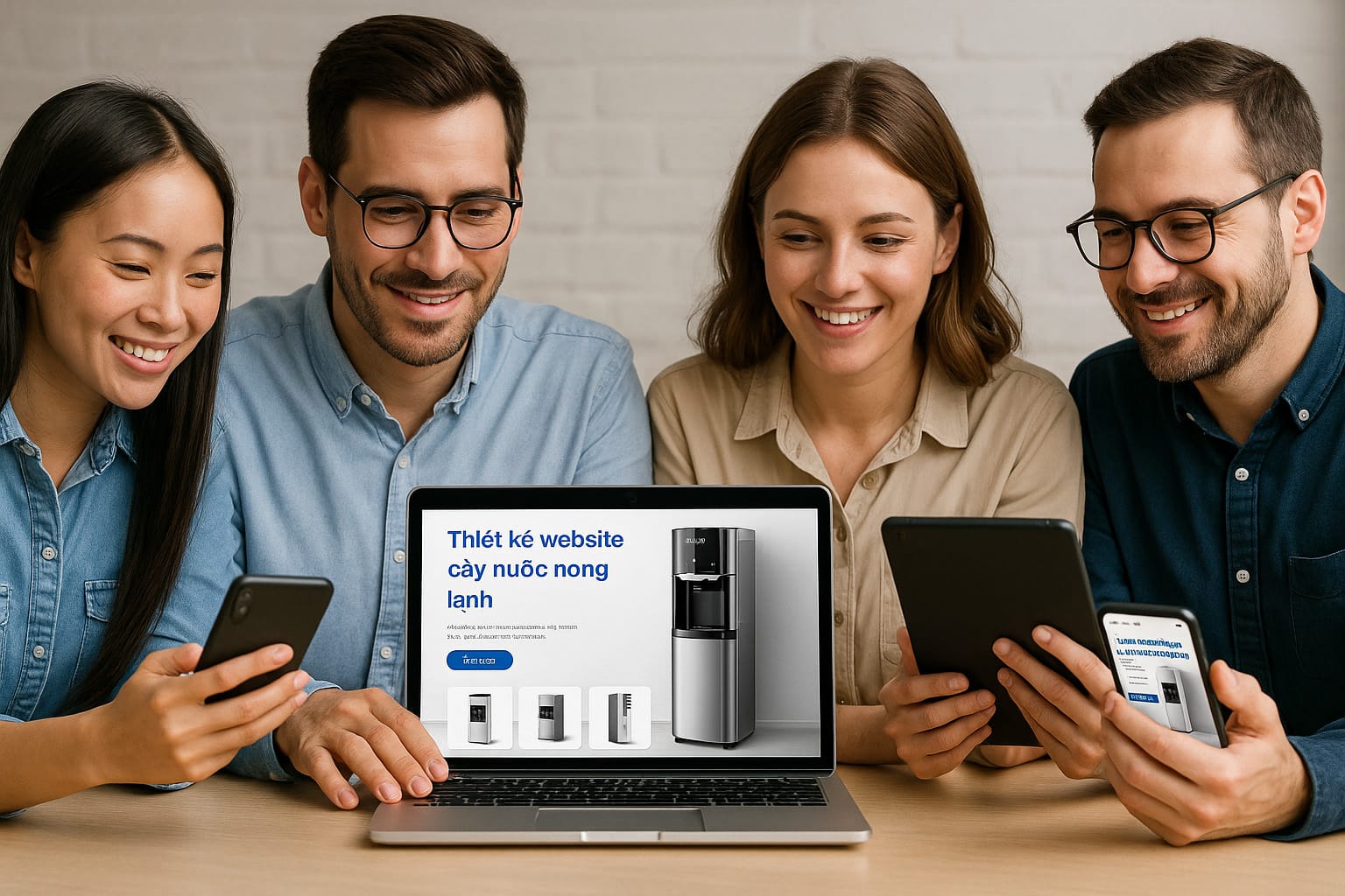 Thiết Kế Website Cây Nước Nóng Lạnh Chuẩn SEO, Tối Ưu UX