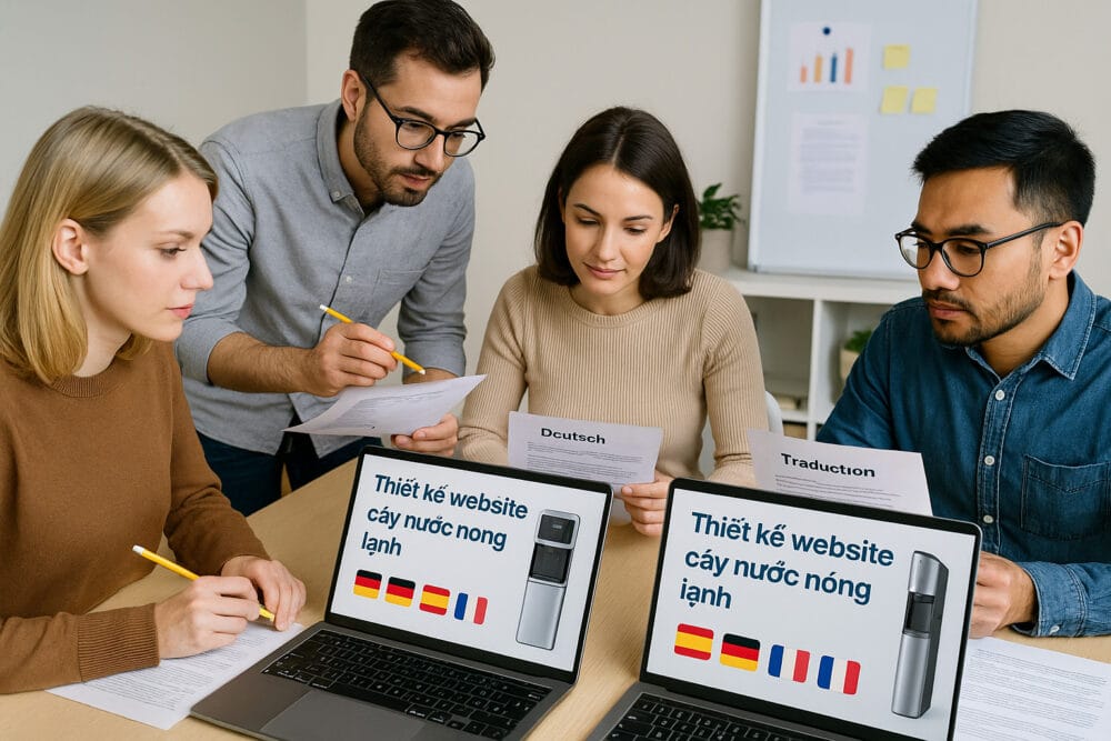 Thiết Kế Website Cây Nước Nóng Lạnh Chuẩn SEO, Tối Ưu UX