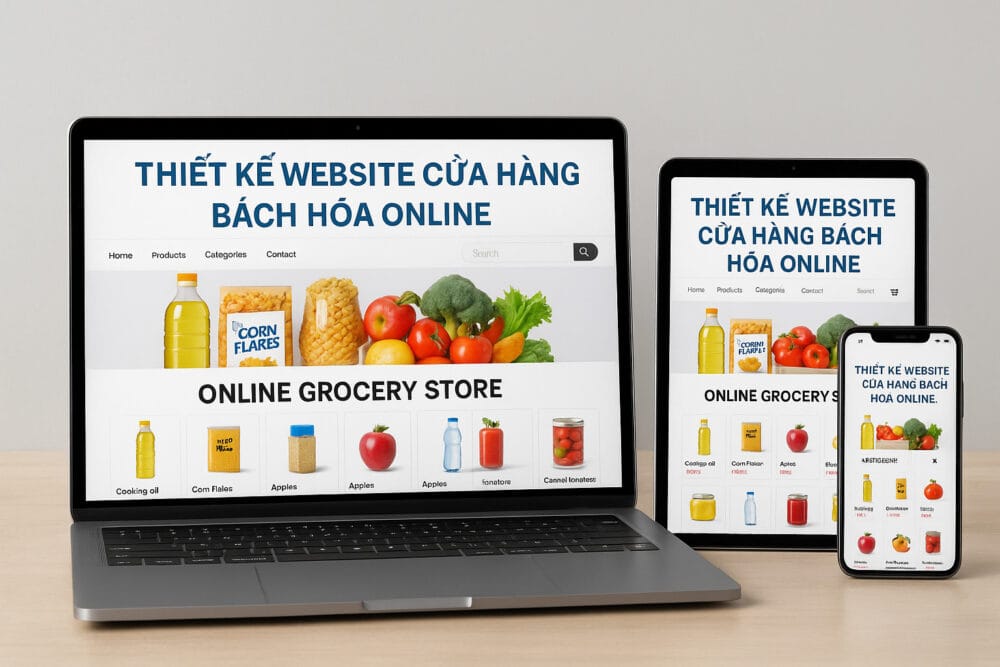 Thiết Kế Website Cửa Hàng Bách Hóa Online – Bán Hàng Hiệu Quả