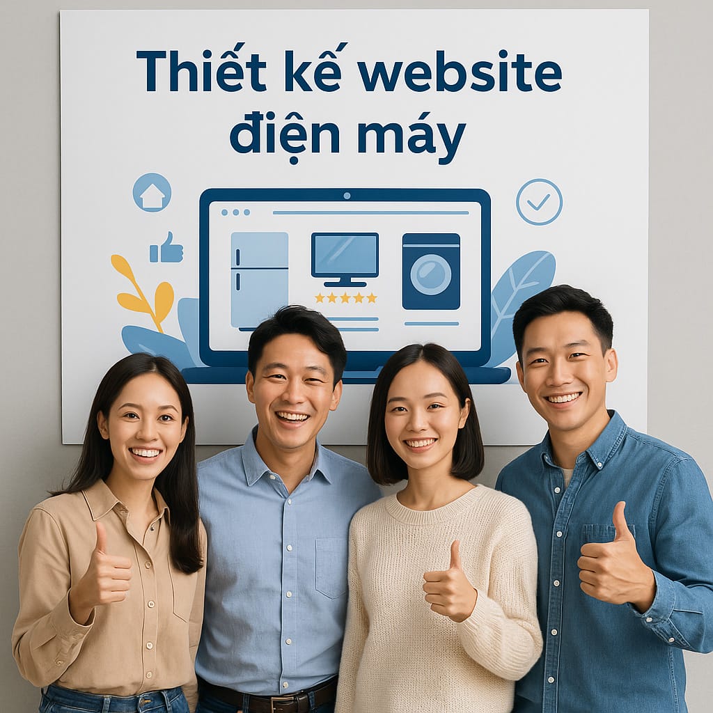 Thiết Kế Website Điện Máy Chuyên Nghiệp – Tối Ưu Bán Hàng