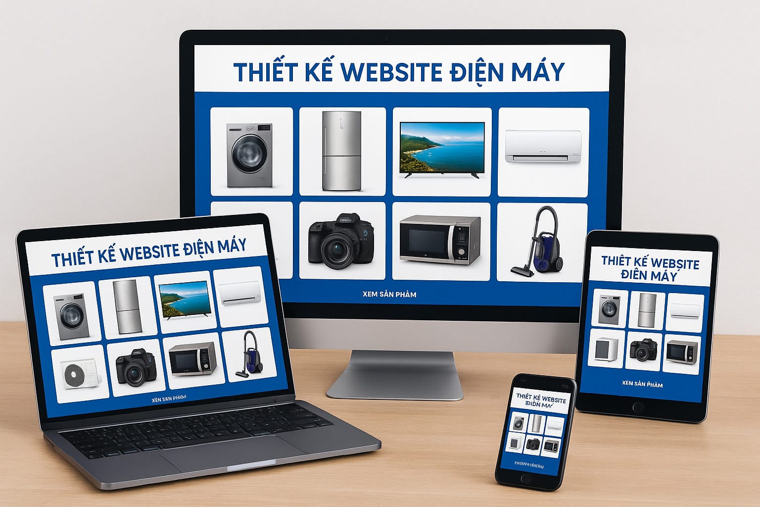 Thiết Kế Website Điện Máy Chuyên Nghiệp – Tối Ưu Bán Hàng