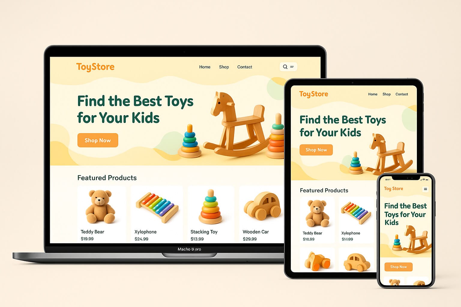 Thiết Kế Website Đồ Chơi Cho Bé – Tăng Doanh Số Online