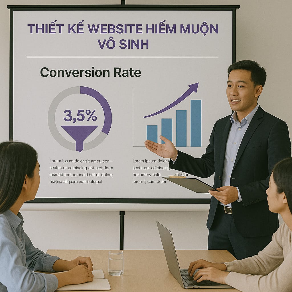 Thiết Kế Website Hiếm Muộn Vô Sinh | Chuẩn SEO – Tối Ưu Chuyển Đổi