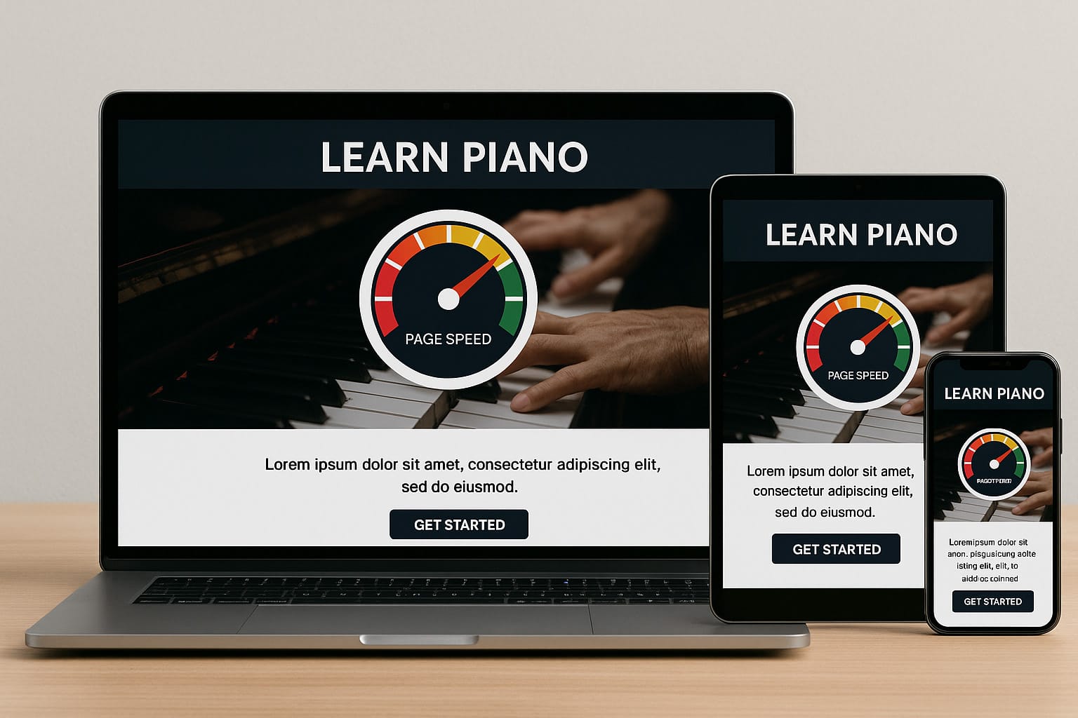 Thiết kế website Học piano – Chuẩn SEO, thu hút học viên