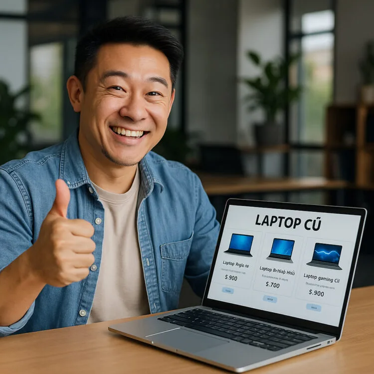 Thiết Kế Website Laptop Cũ Chuẩn SEO – Tăng Doanh Thu Ngay