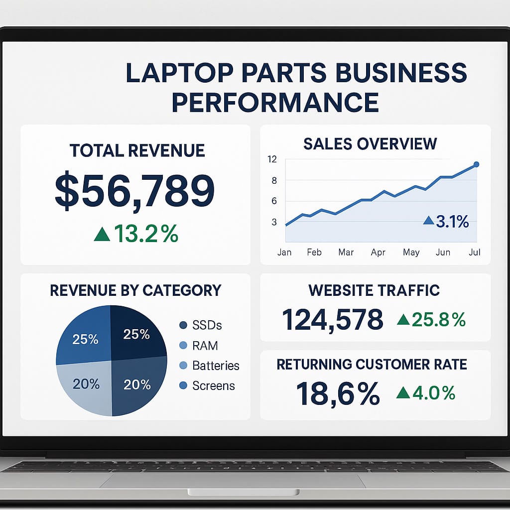 Thiết Kế Website Linh Kiện Laptop Chuẩn SEO – Tăng Doanh Số