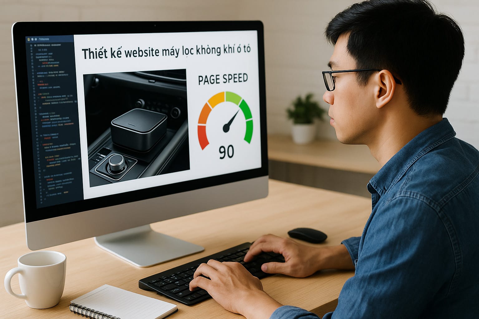 Thiết kế Website Máy Lọc Không Khí Ô Tô Chuẩn SEO, Tối Ưu UX
