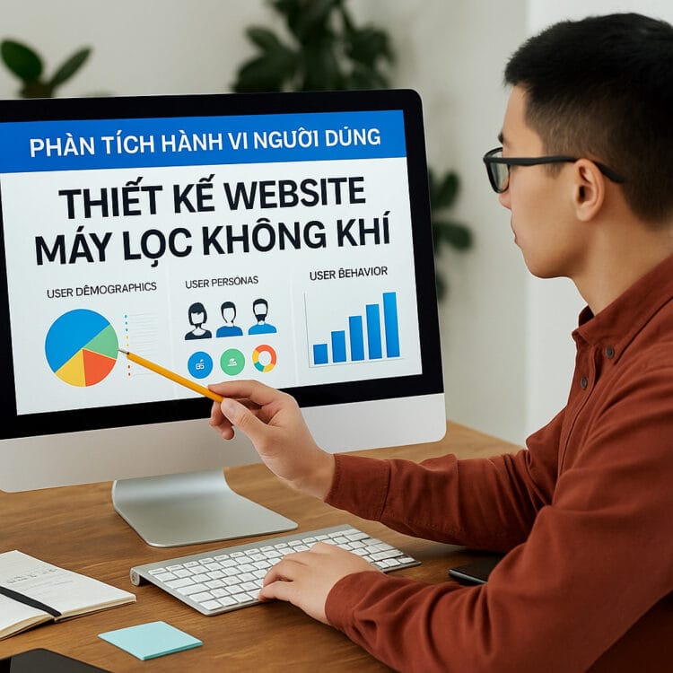 Thiết Kế Website Máy Lọc Không Khí Tối Ưu Chuyển Đổi