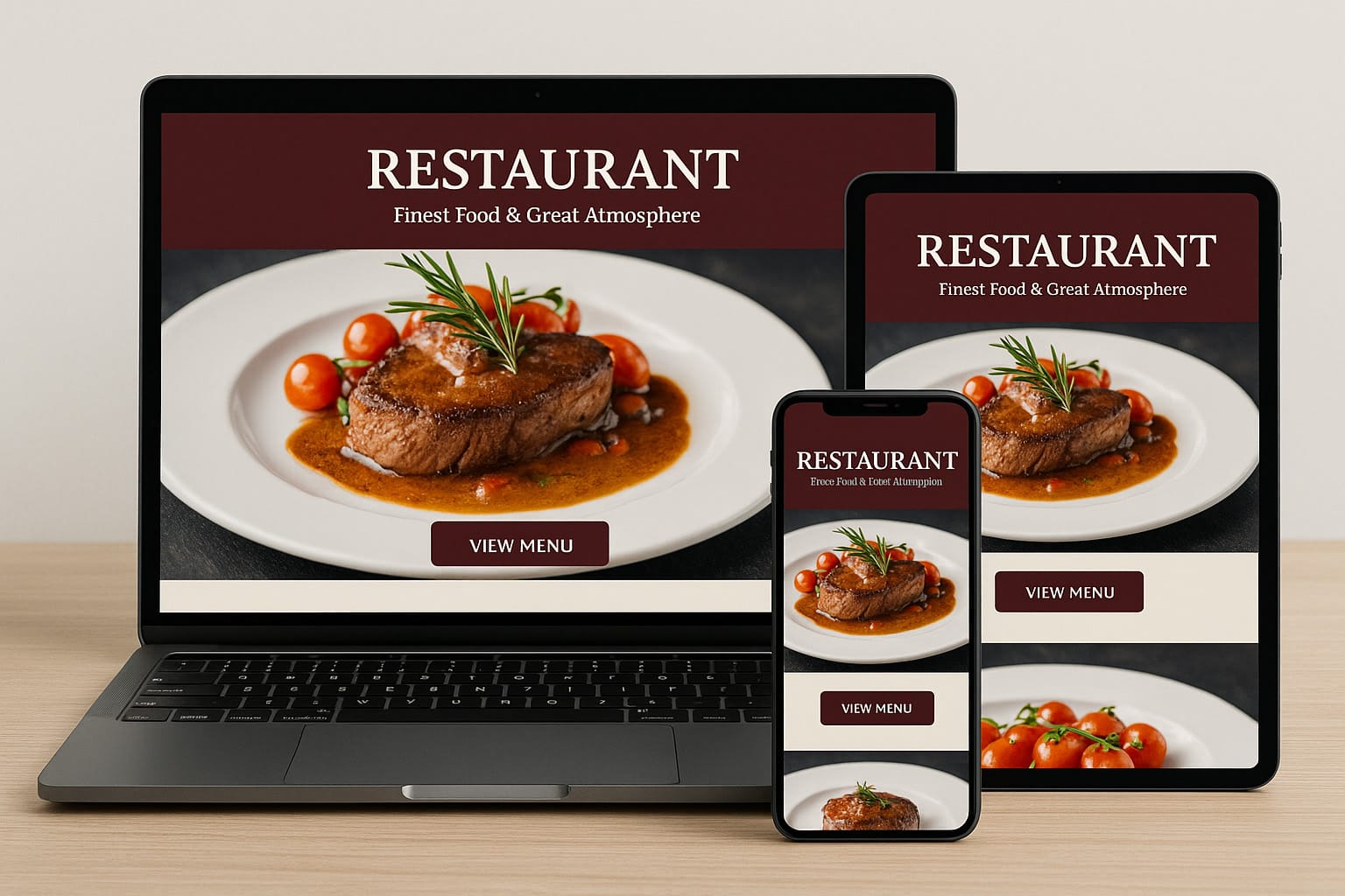 Thiết Kế Website Nhà Hàng Chuẩn SEO – Đẹp, Tối Ưu, Tăng Đặt Bàn