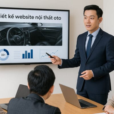 Thiết Kế Website Nội Thất Ô Tô – Giao Diện Đẹp, Tốc Độ Nhanh