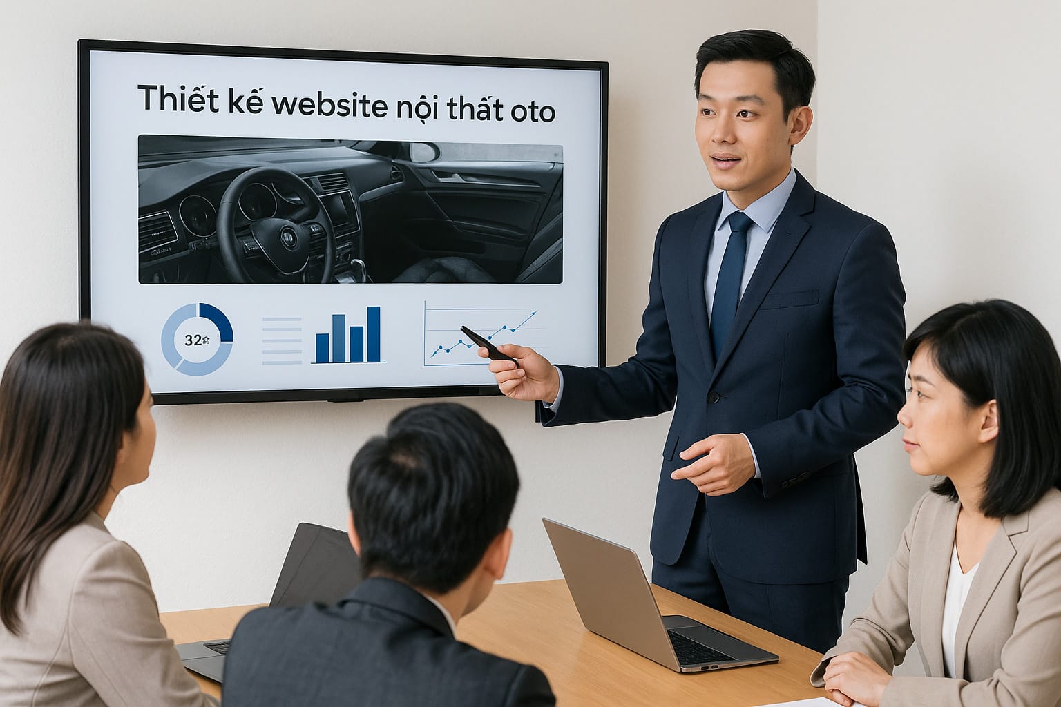 Thiết Kế Website Nội Thất Ô Tô – Giao Diện Đẹp, Tốc Độ Nhanh