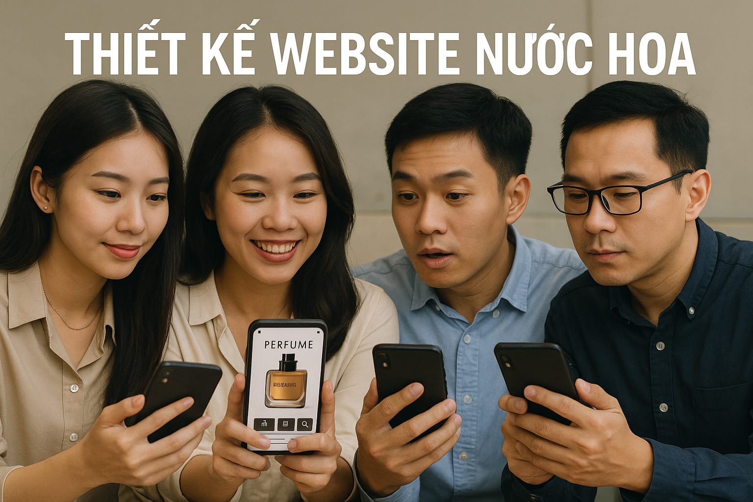 Thiết Kế Website Nước Hoa Chuẩn SEO – Giao Diện Sang Trọng