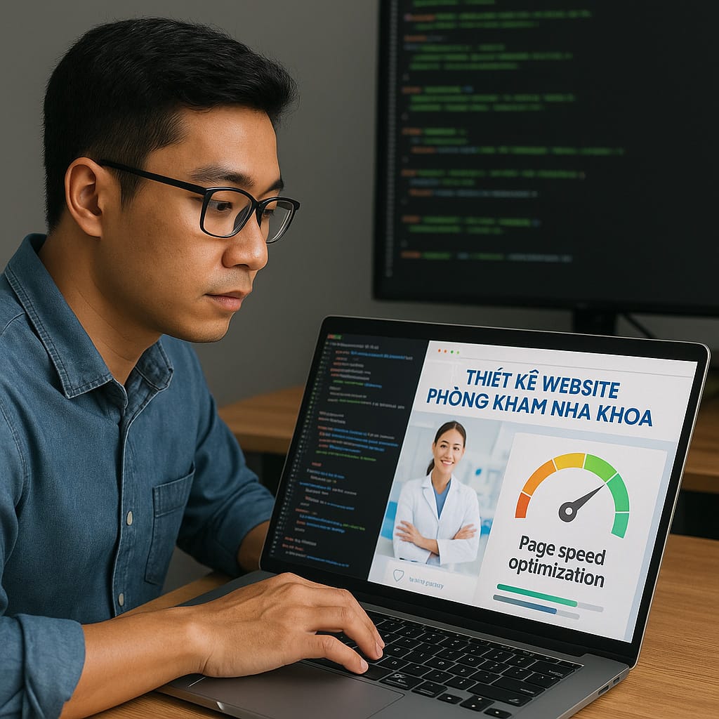 Thiết Kế Website Phòng Khám Nha Khoa | Giao Diện Đẹp Tối Ưu SEO