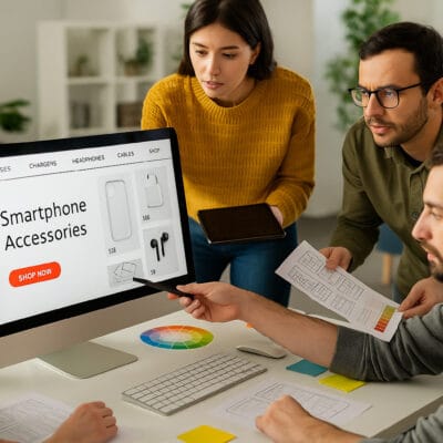 Thiết Kế Website Phụ Kiện Điện Thoại Chuyên Nghiệp, Chuẩn SEO
