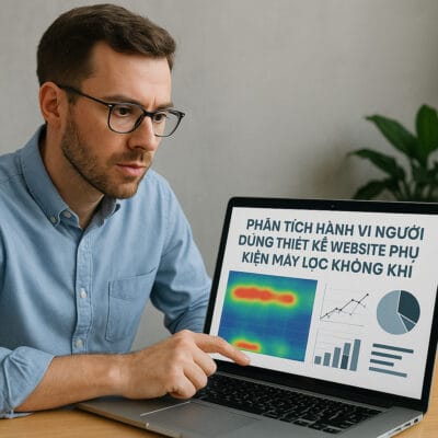 Thiết Kế Website Phụ Kiện Máy Lọc Không Khí Tối Ưu Bán Hàng