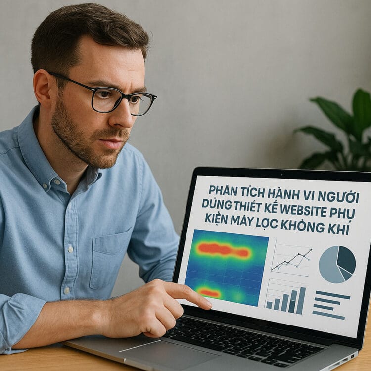 Thiết Kế Website Phụ Kiện Máy Lọc Không Khí Tối Ưu Bán Hàng