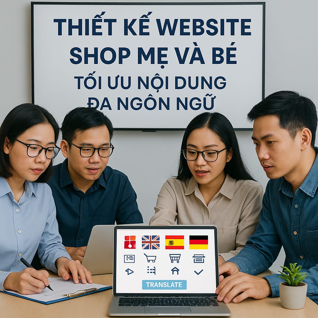 Thiết Kế Website Shop Mẹ Và Bé Chuẩn SEO – Bán Hàng Hiệu Quả