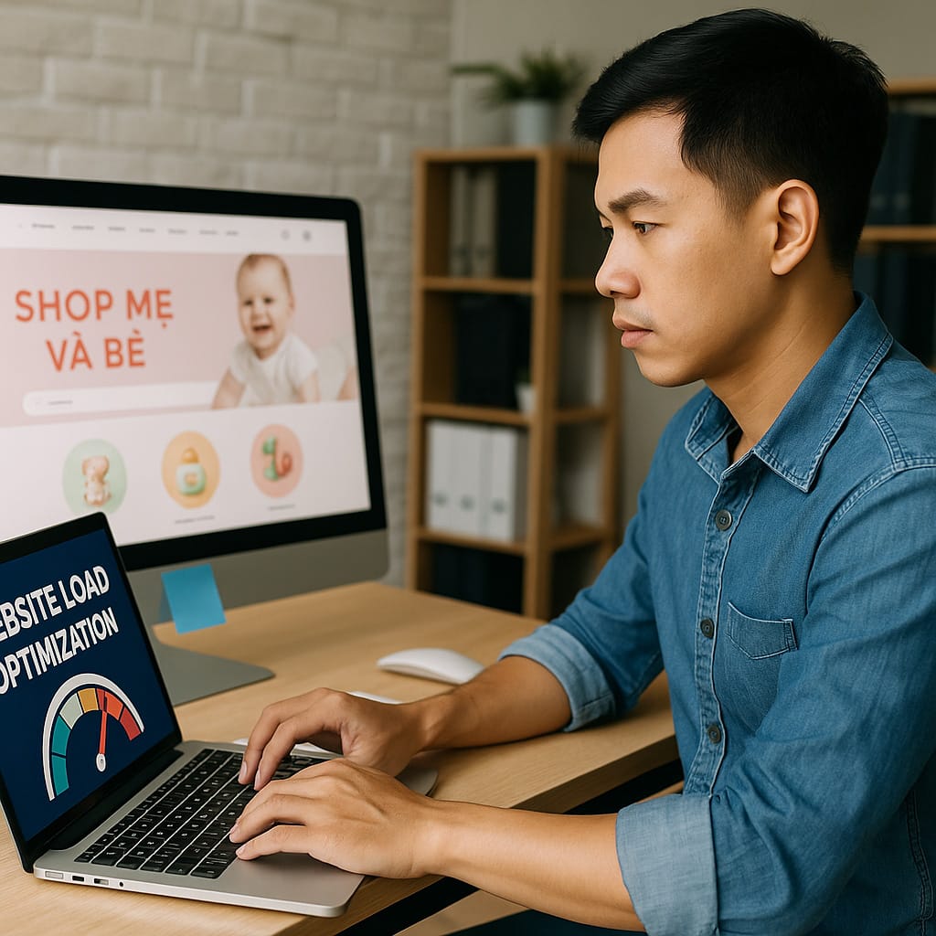 Thiết Kế Website Shop Mẹ Và Bé Chuẩn SEO – Bán Hàng Hiệu Quả