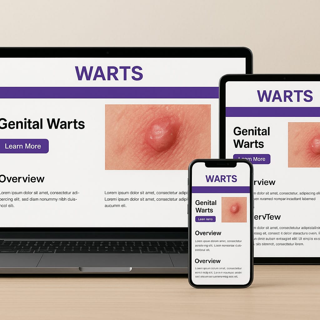 Thiết Kế Website Sùi Mào Gà Chuẩn SEO – Tăng Chuyển Đổi