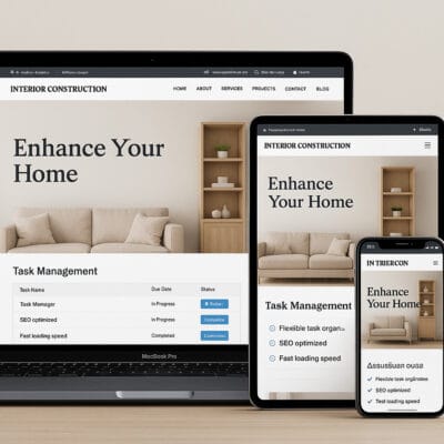 Thiết Kế Website Thi Công Nội Thất Chuẩn SEO – Uy Tín Thương Hiệu
