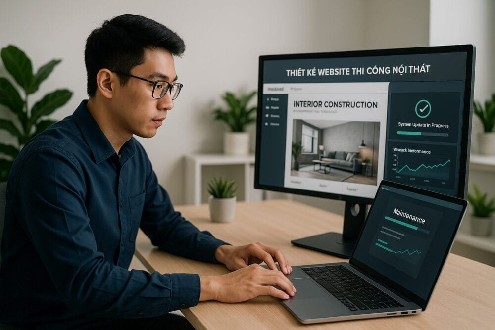 Thiết Kế Website Thi Công Nội Thất – Đột Phá Doanh Thu