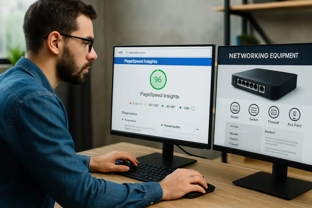 Thiết Kế Website Thiết Bị Mạng – Tối Ưu SEO & Bán Hàng